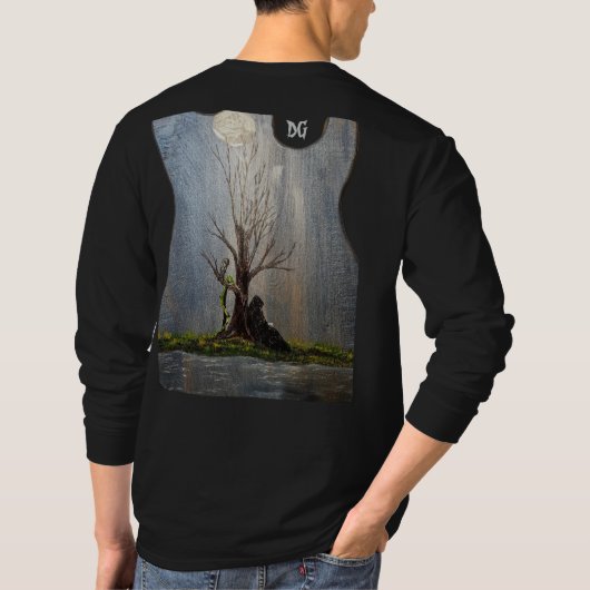 DG Paintings Resting Reaper Shirt (Rückseite)