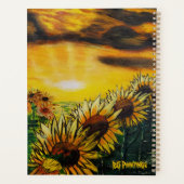 DG Paintings Sunflower Fields  Planer (Rückseite)