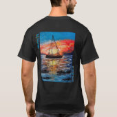 DG Paintings Sunset Sail Central Square NY shirt 2 (Rückseite)