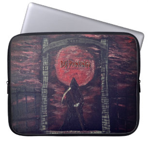 DG Paintings Wächter am Tor Laptop-Hülle Laptopschutzhülle