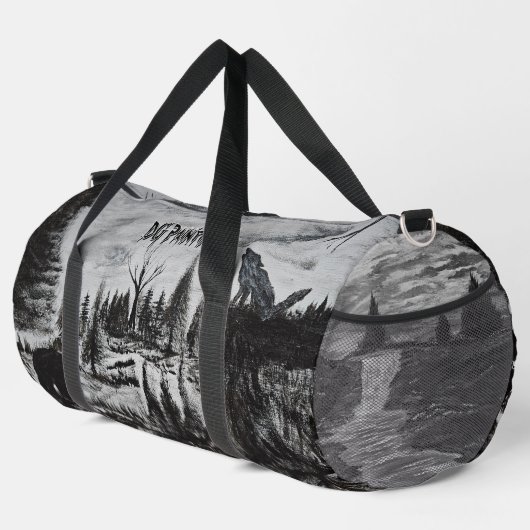 DG Paintings Wild Valley Duffle Bag (Rechte Ecke)