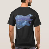 DG Paintings Wolf Moon Valley T-Shirt (Rückseite)