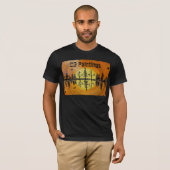 DG Paints Sunset Waterside Reflections Tshirt (Vorne ganz)