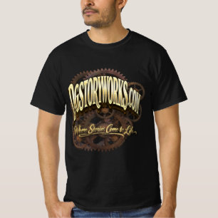 DG Storyworks Steampunk-Zahnräder-T-Shirt T-Shirt