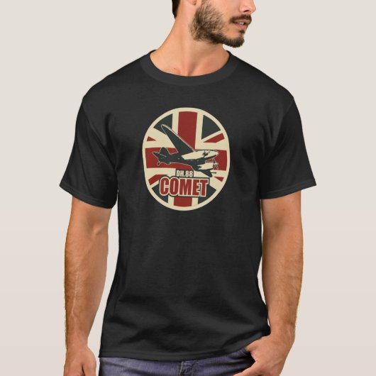 DH 88 Comet T-Shirt (Vorderseite)