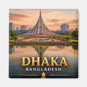 Dhaka Bangladesch Südasien Hauptstadt 📍 Magnet