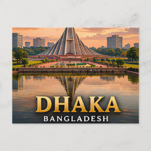 Dhaka Bangladesch Südasien Hauptstadt 📍 Postkarte