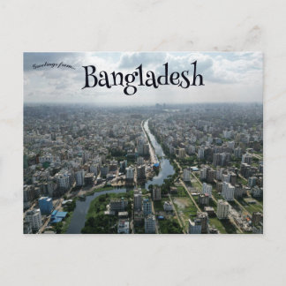 Dhaka Bangladesh Postkarte