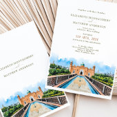 Dhaka Mosque Wedding Invitation Card Einladung