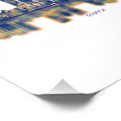 Dhaka Skyline Fotodruck (Ecke)