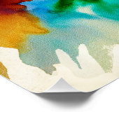 Dhaka Skyline Poster (Ecke)