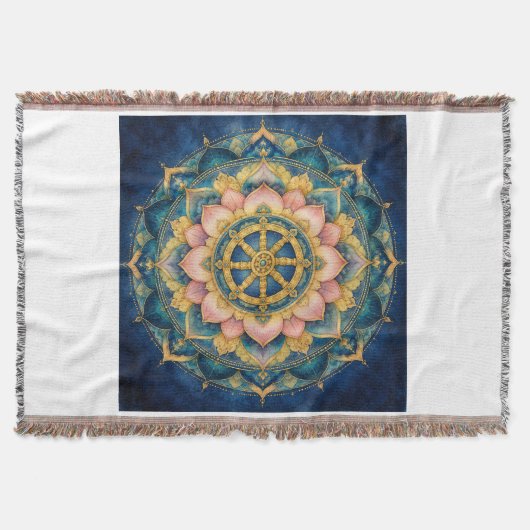 Dhamar-Lotus-Mandala Decke (Vorderseite)