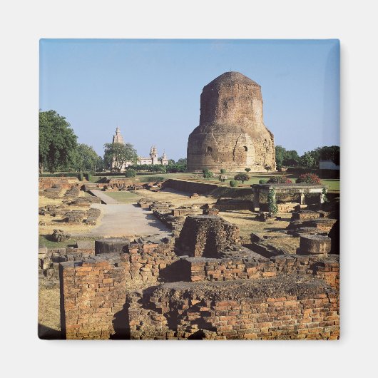 Dhamekh stupa, c.500 AD Magnet (Vorne)