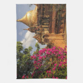 Dhamma Yazaka Pagoda in Bagan (Pagan), Myanmar Handtuch (Vertikal)