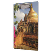 Dhamma Yazaka Pagoda in Bagan (Pagan), Myanmar Klemmbrett (Links)
