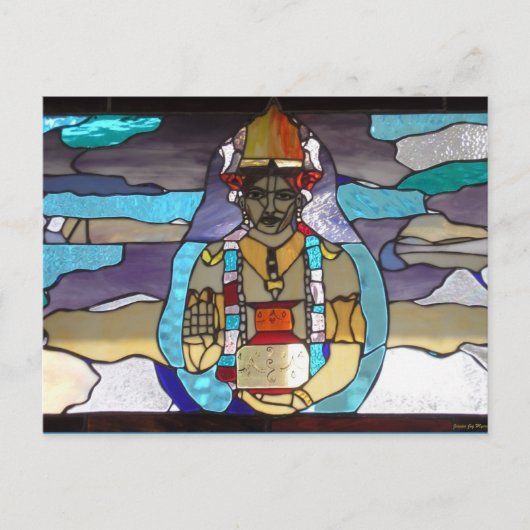 Dhanvantari Postkarte (Vorderseite)
