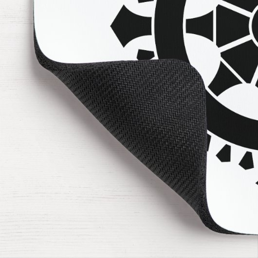 Dharma chakra mousepad (Ecke)