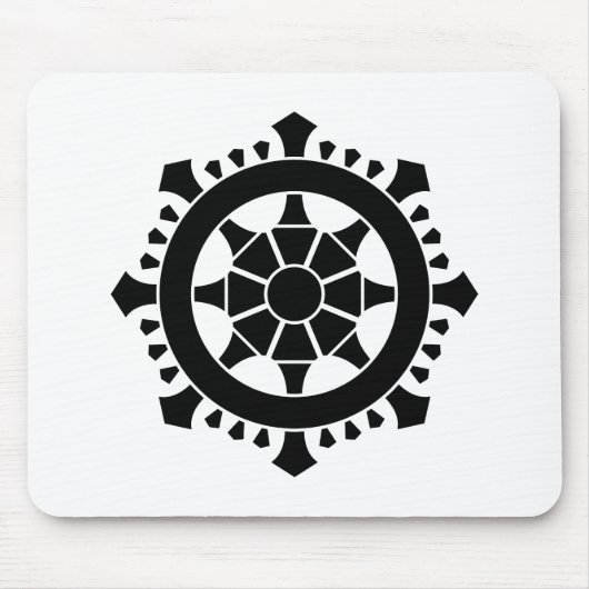 Dharma chakra mousepad (Vorne)