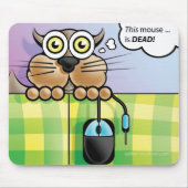 Dharma gegen Maus Mouspad Mousepad (Vorne)