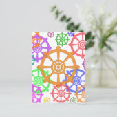 Dharma Postkarte (Stehend Vorderseite)