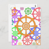 Dharma Postkarte (Vorne/Hinten)