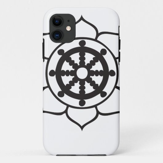 Dharma Rad Lotus Case-Mate iPhone Hülle (Rückseite)