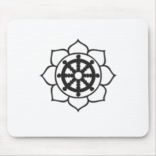 Dharma Rad Lotus Mousepad