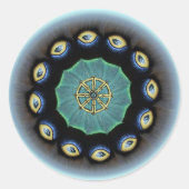 Dharma Rad Mothwing Aufkleber (Vorderseite)