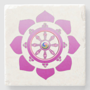 Dharma-Rad Steinuntersetzer