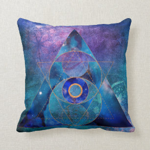 Dharma Sacred Geometry Throw Kissen
