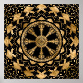Dharma Wheel - Dharmachakra Poster (Vorne)