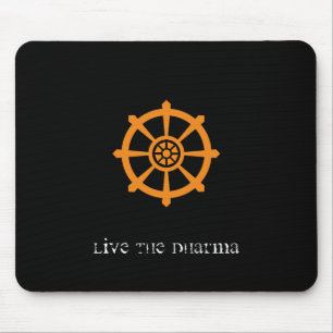 Dharma Wheel Mousepad