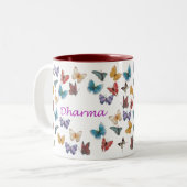 Dharma Zweifarbige Tasse (Vorderseite Links)