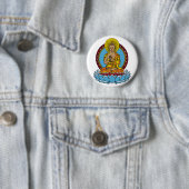 Dharmachakra Buddha Button (Beispiel)