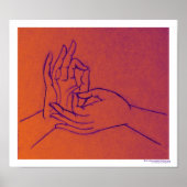 Dharmachakra Mudra Poster (Vorne)