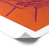 Dharmachakra Mudra Poster (Ecke)