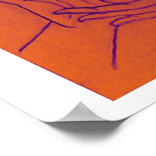 Dharmachakra Mudra Poster (Ecke)