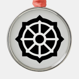 Dharmarad (Buddhismus, Hindusim) Ornament Aus Metall