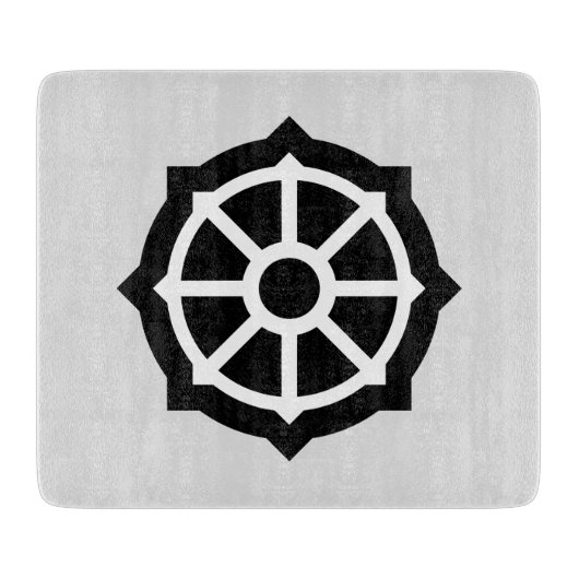 Dharmarad (Buddhismus, Hindusim) Schneidebrett (Vorderseite)