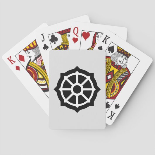Dharmarad (Buddhismus, Hindusim) Spielkarten (Rückseite)