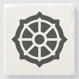 Dharmarad (Buddhismus, Hindusim) Steinuntersetzer