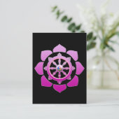 Dharmarad Postkarte (Stehend Vorderseite)
