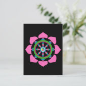 Dharmarad Postkarte (Stehend Vorderseite)