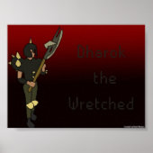 Dharok, das erbärmliche Poster (Vorne)