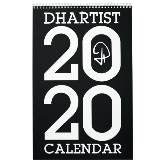 DHARTIST-Kalender - 2020 Kalender (Titelbild)