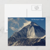 Dhaulagiri Postkarte (Vorne/Hinten)