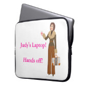 DHG 15" Laptop-Hülse Laptopschutzhülle (Vorderseite Links)