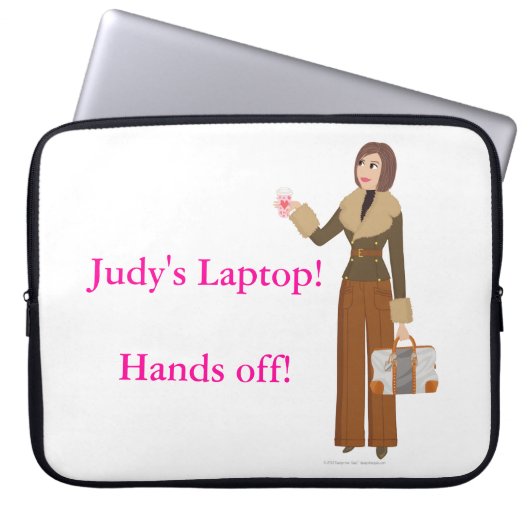 DHG 15" Laptop-Hülse Laptopschutzhülle (Vorderseite)