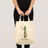 DHG Bio Lebensmittelgeschäft-Tasche Tragetasche (Vorderseite (Produkt))