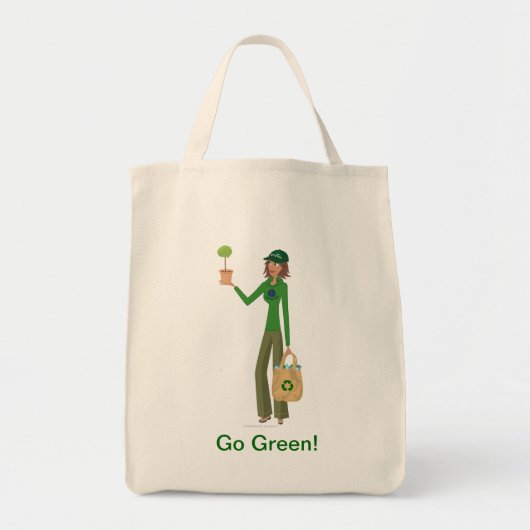 DHG Bio Lebensmittelgeschäft-Tasche Tragetasche (Vorne)